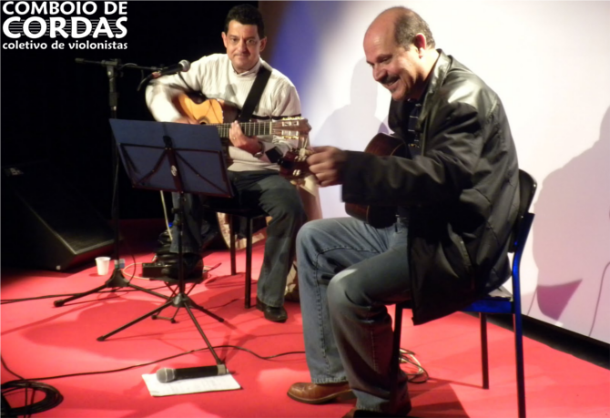 Duo Ítalo Peron e Claudio Duarte no Comboio de Cordas 03/maio/2011