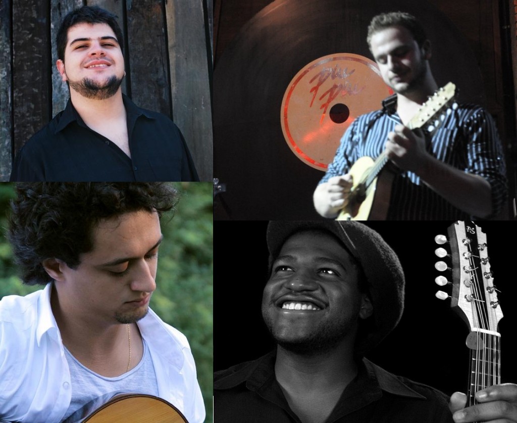Fábio Peron, Gian Correa, Henrique Araujo e Douglas Alonso Fábio Peron (Bandolim de 10 cordas), Gian Correa (Violão de 7 cordas), Henrique Araujo (Cavaquinho e Bandolim) e Douglas Alonso (Percussão)
